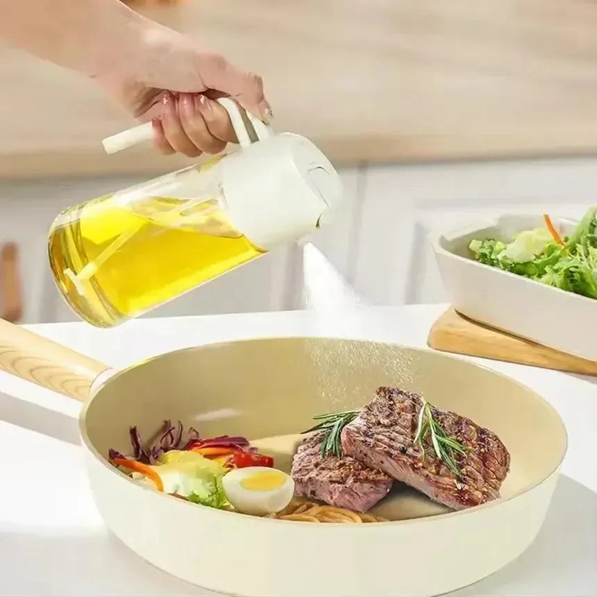 Transparent Oil Container Bottle - 1 Pc