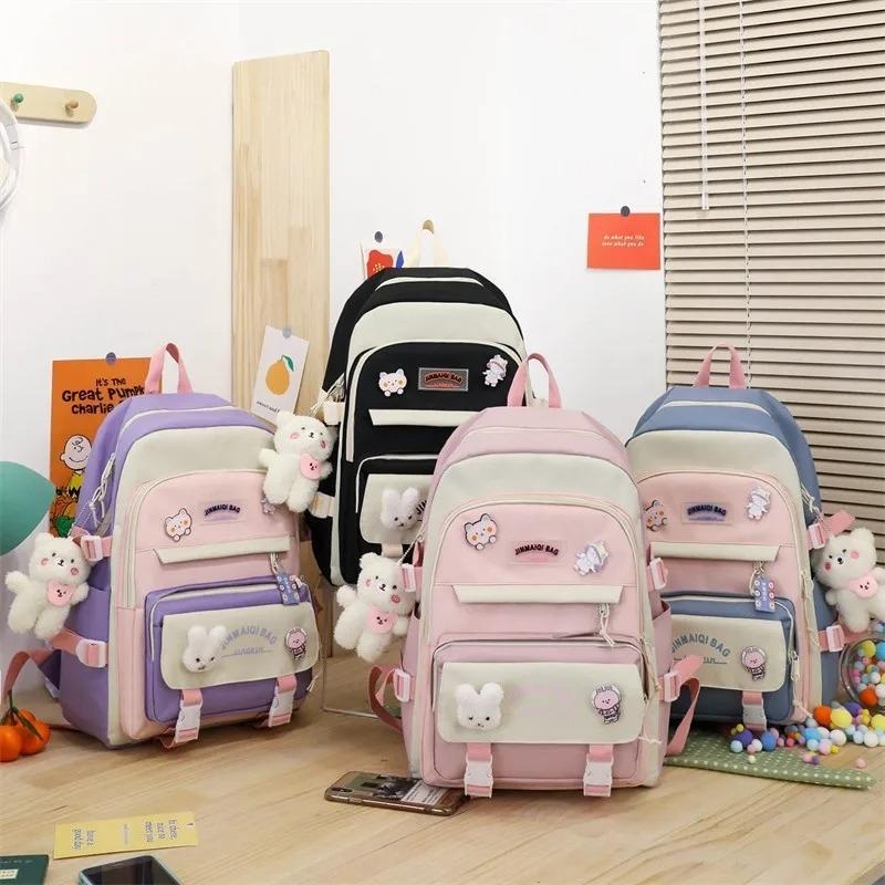 Girl's Fashion Backpack, Pair Of 4